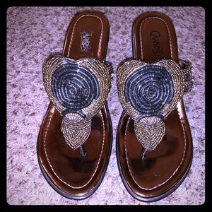 Carlos Santana Wedge Slides